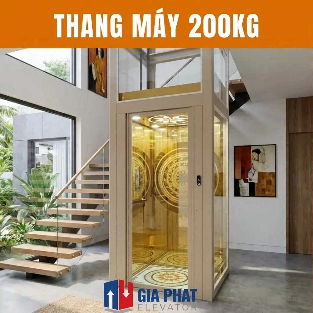Thang Máy Gia đình 200Kg