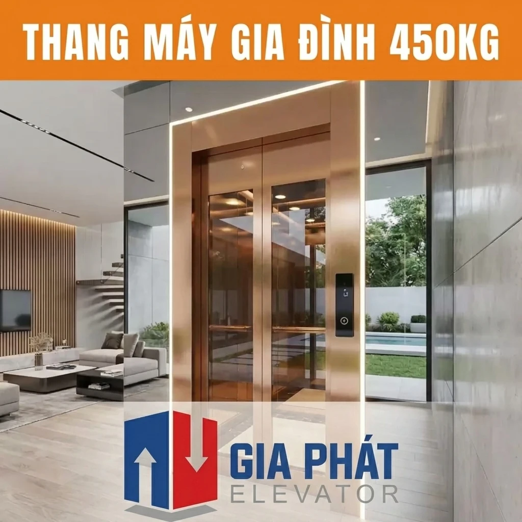 Thang Máy Gia đình 450Kg